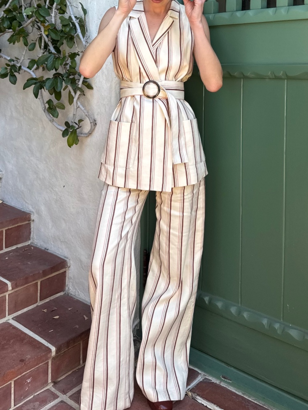 Sézane Striped Set - Picture 2 of 7